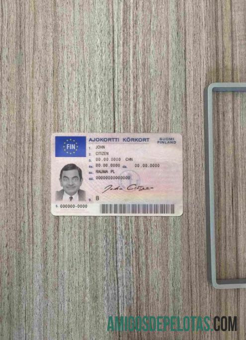 Finlândia DL fotovisual frontal modelo